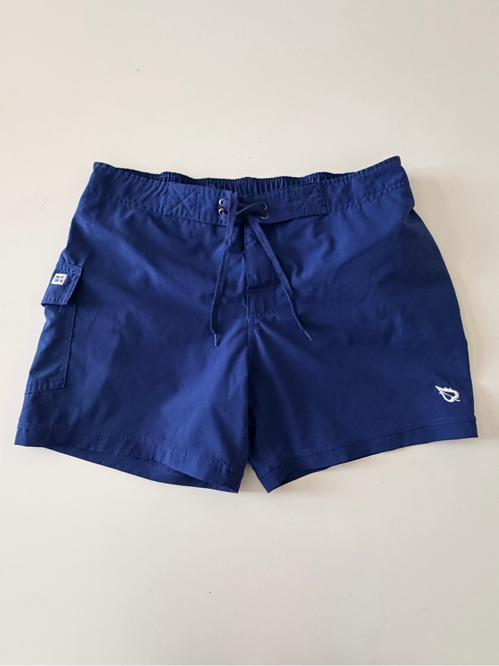 Baleaf  Navy Swim Trunks with Drawstring